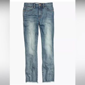 Madewell Cali Demi-Boot Jeans in Essex Wash Sz 28